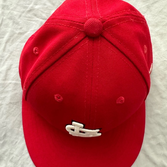 59 FIFTY New Era St Louis Cardinals RED Baseball Cap ONFIELD for MLB size 6 7/8 - Picture 12 of 13